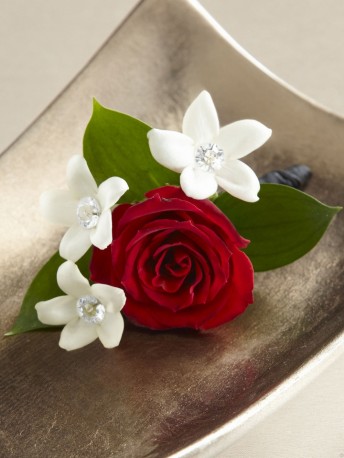 Love and Purity Boutonniere