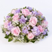 Rose and Freesia Posy Pink & Lilac