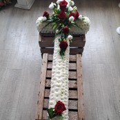 Classic Cross - White & Red