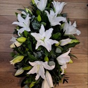Lily Casket Spray
